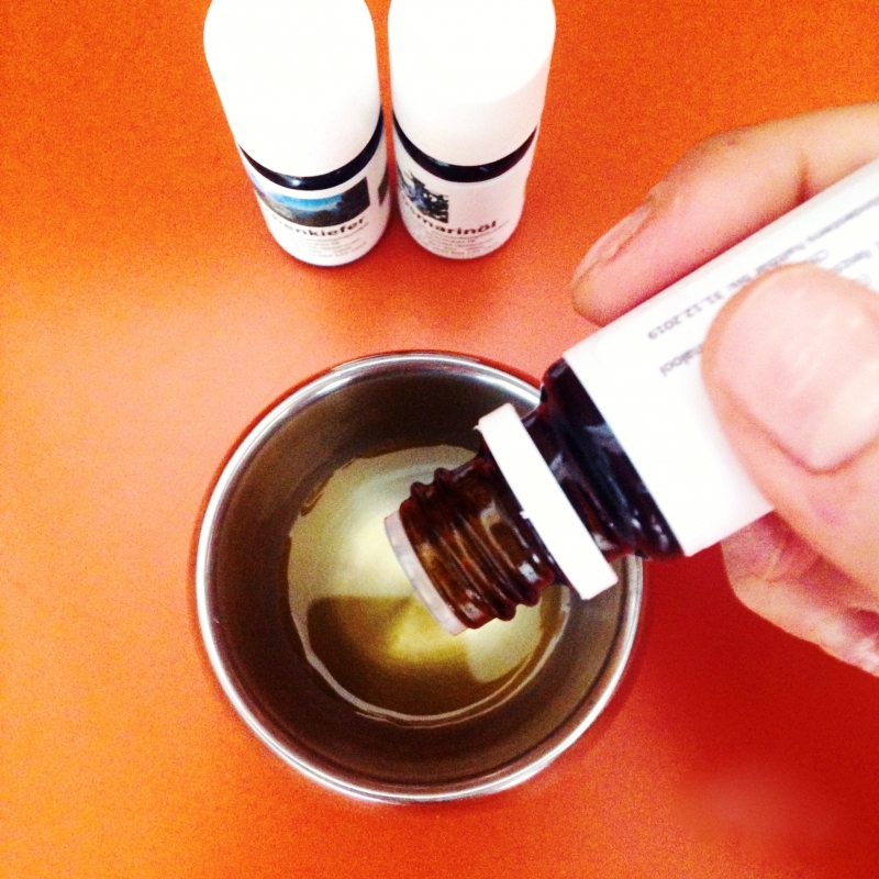 Aromamassageöl herstellen