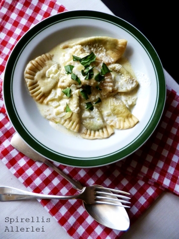Bärlauch Ravioli